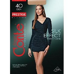Колготки "Conte Prestige" 40 den 5XL Nero Беларусь