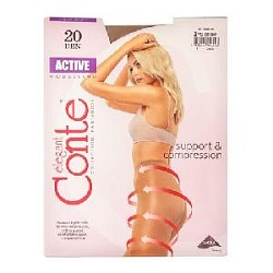 Колготки жен. Conte ACTIVE 20,  p.2 bronz  К10