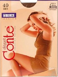 Колготки жен. Conte NUANCE 40,  p.4 bronz   К12