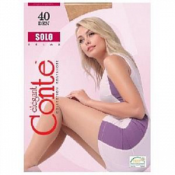 Колготки жен. Conte SOLO 40,  p.2 bronz   К12