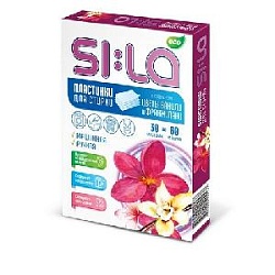 SI:LA Пластинки для стирки "SI:LA ECO", цветы ванили и франжипани, 30шт