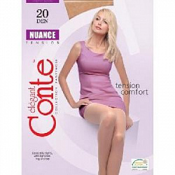 Колготки жен. Conte NUANCE 20,  p.3 grafit   К12