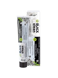BLACK CLEAN Зубная паста"Отбеливание+антибактериальная защита" 85г/16