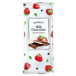 Шоколад с клубн.нугой "Milk Chocolate" "Коммунарка" 80 гр